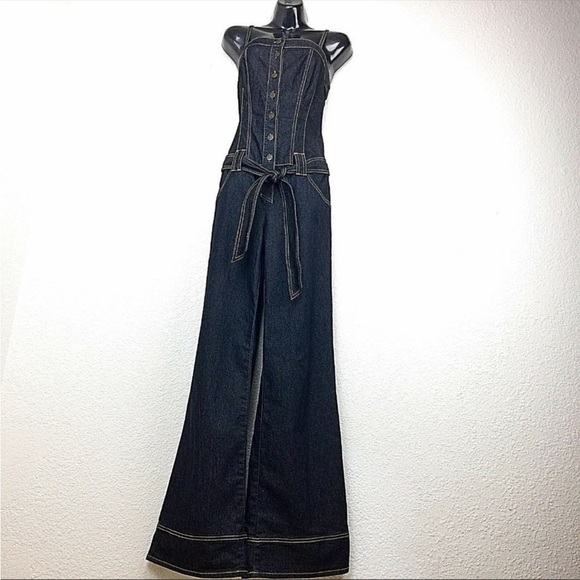 COPY - 🆕Bisou Bisou Denim Jumpsuit - Picture 6 of 7